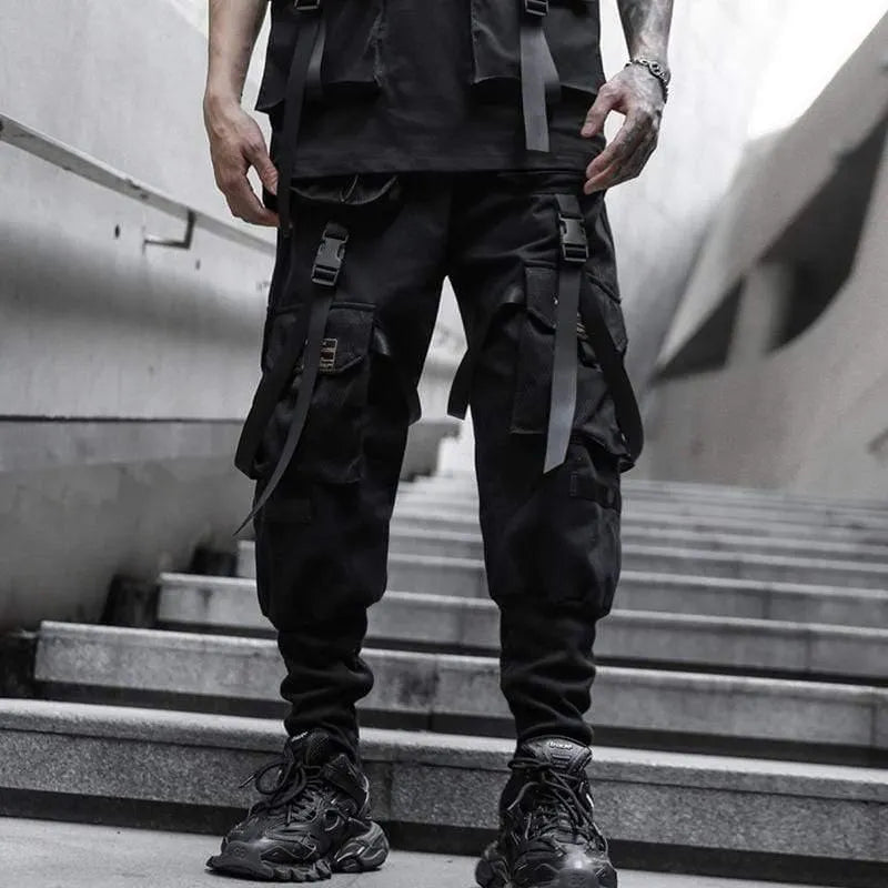 Ninja Pockets Belt Cargo Pants