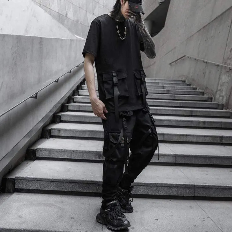 Ninja Pockets Belt Cargo Pants