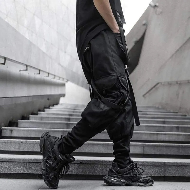 Ninja Pockets Belt Cargo Pants