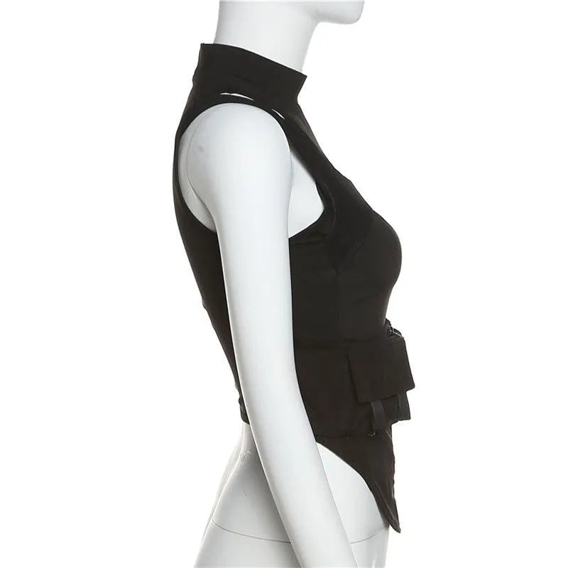 Gotta Calm Down Mesh Panelled Top