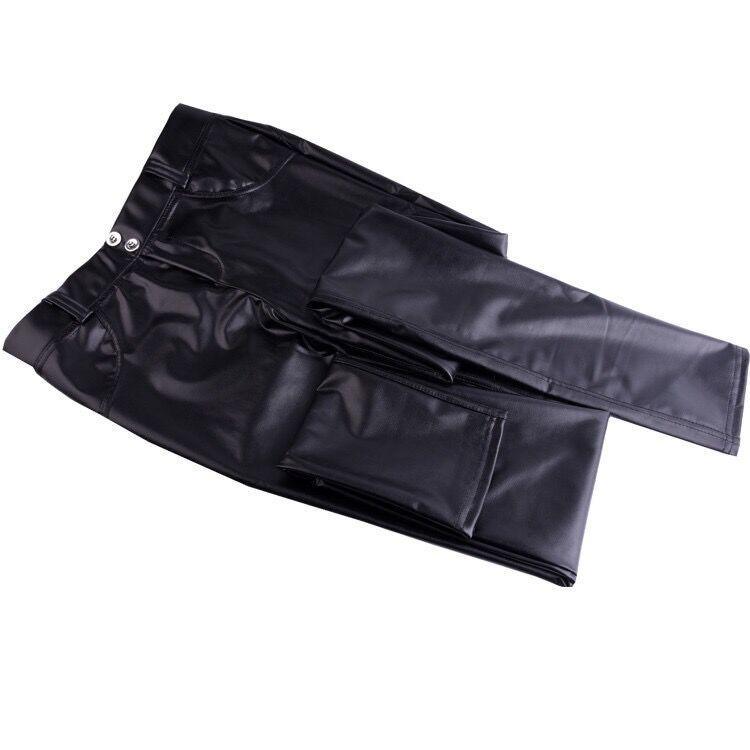 Faux Leather Push Up Leggings
