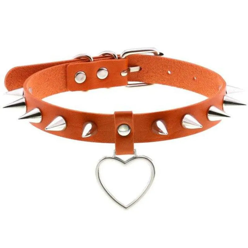 Enraged Spike Heart Choker