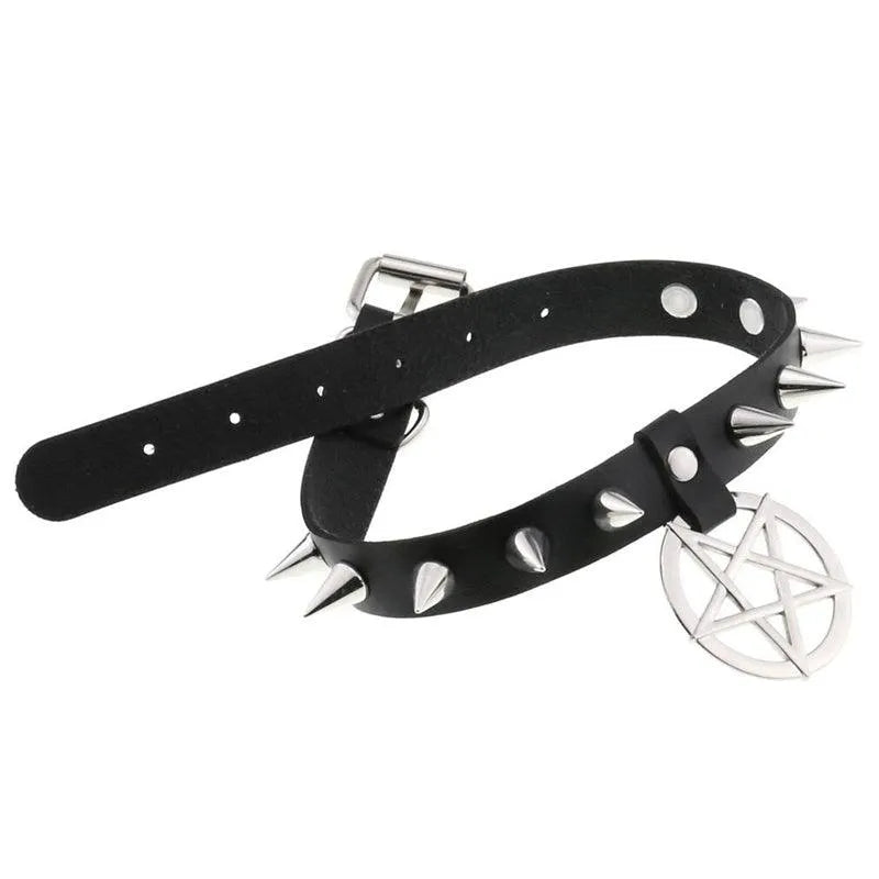 Pentagram Choker