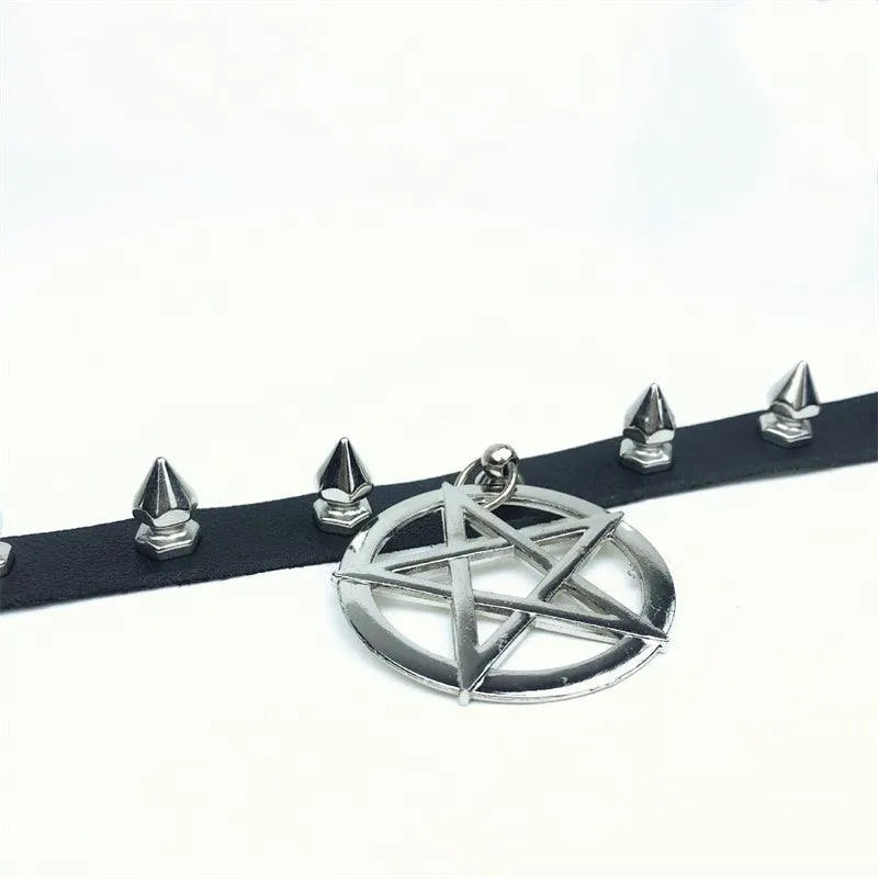 Pentagram Choker