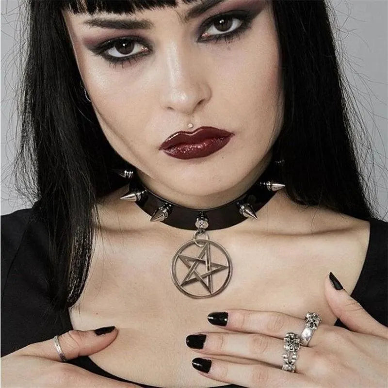 Pentagram Choker