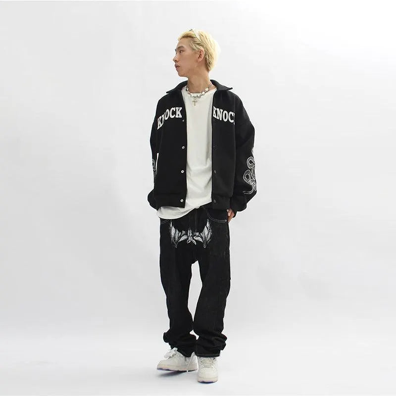 Faces Print Men Pants
