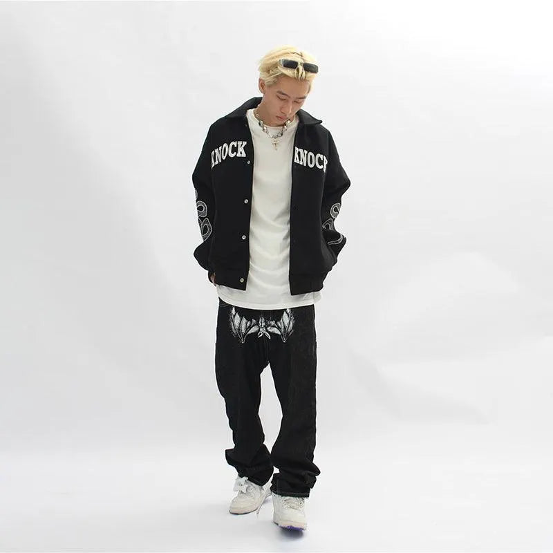 Faces Print Men Pants