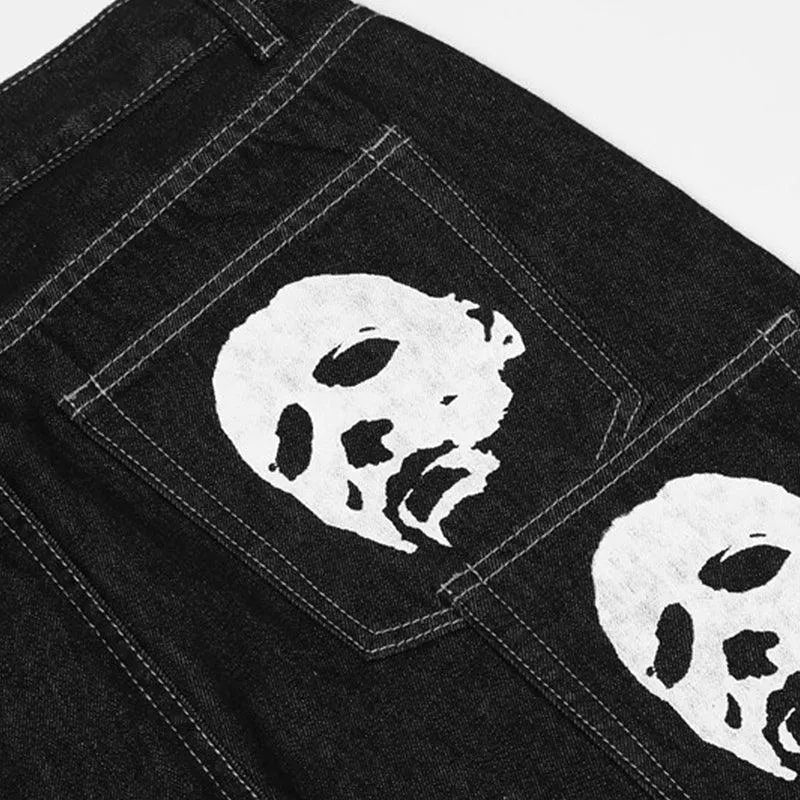 Faces Print Men Pants