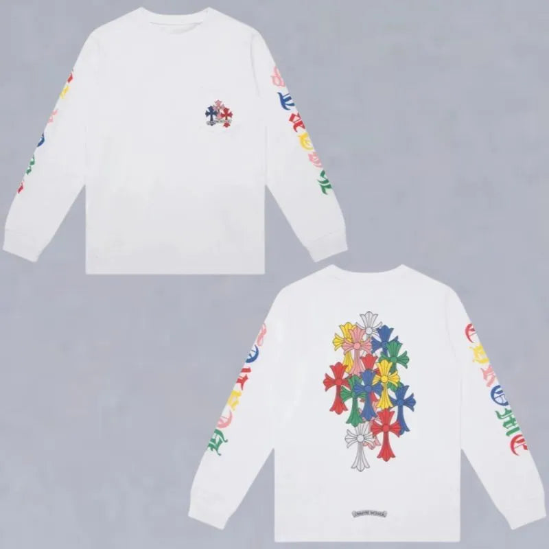 Chrome Heart Round Neck T-shirt