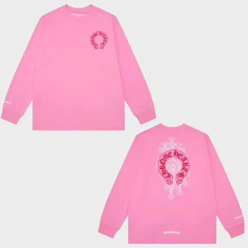 Chrome Heart Round Neck T-shirt