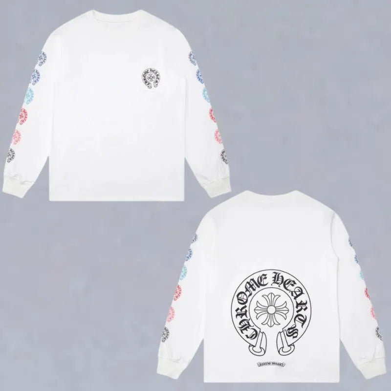 Chrome Heart Round Neck T-shirt