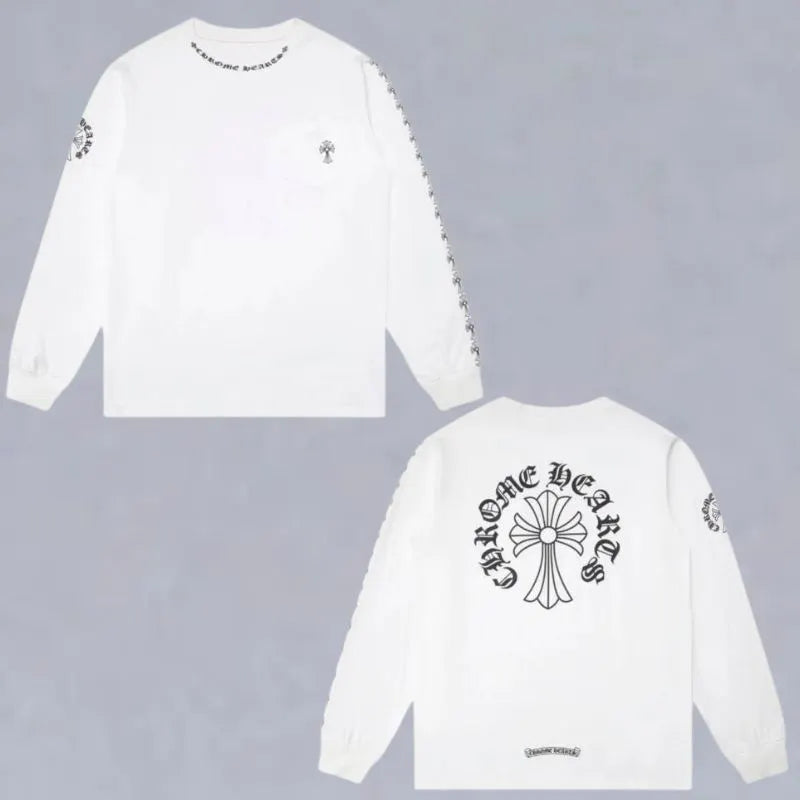 Chrome Heart Round Neck T-shirt
