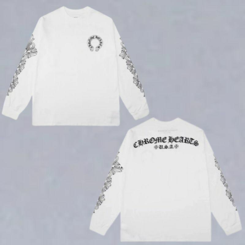 Chrome Heart Round Neck T-shirt
