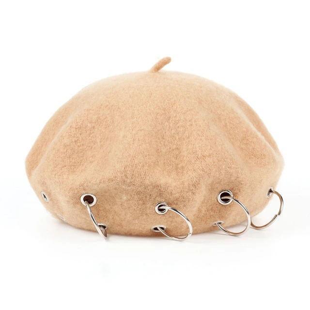 Harajuku O Ring Beret Hat