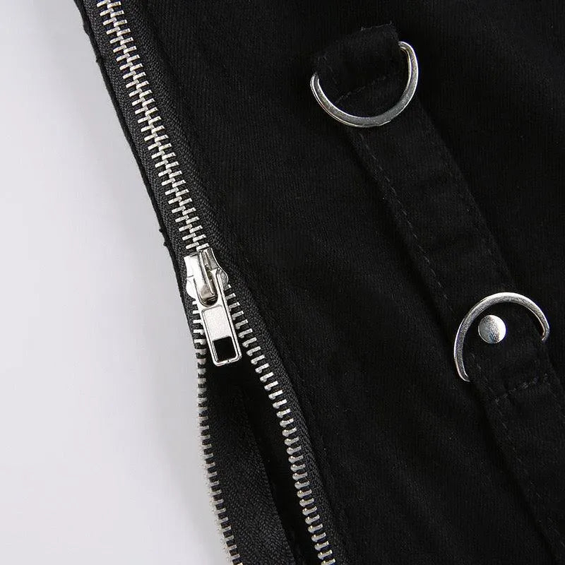 Dark Street Lolita Low Rise Pants