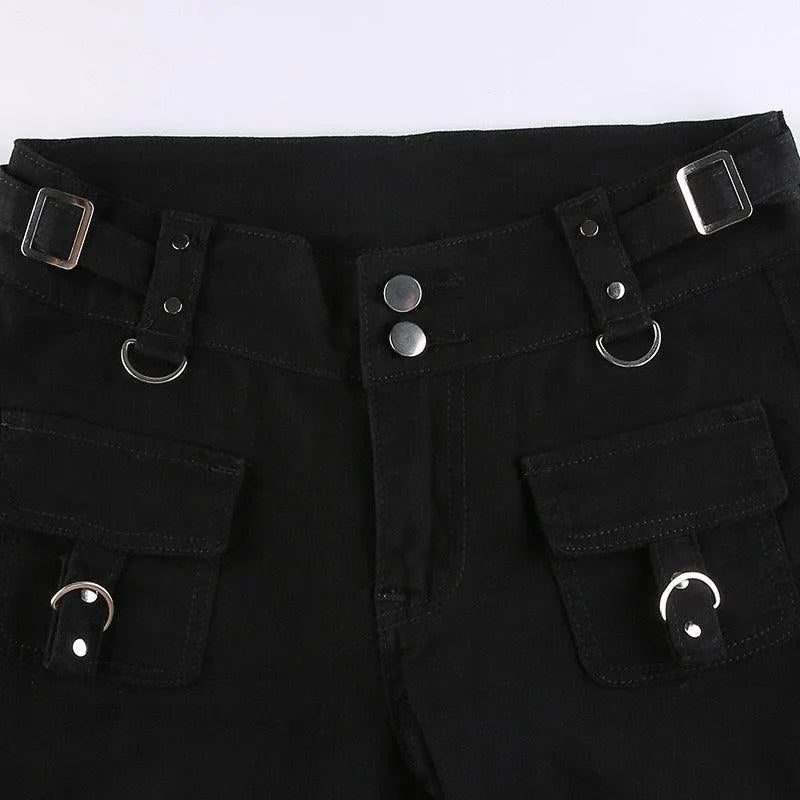 Dark Street Lolita Low Rise Pants