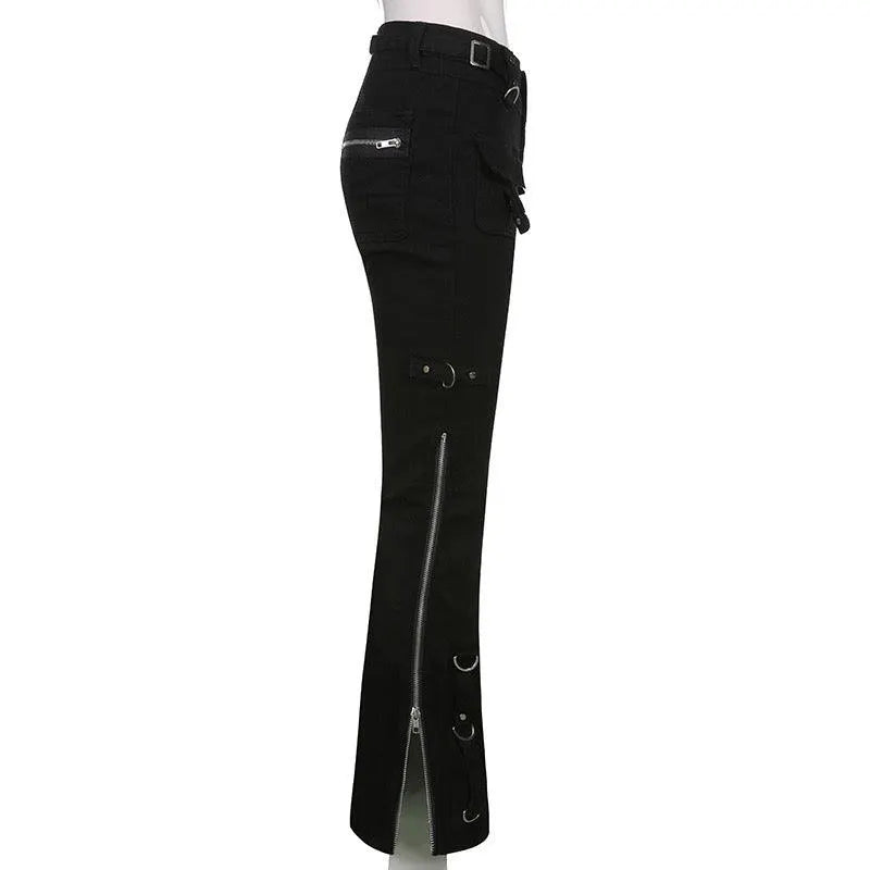 Dark Street Lolita Low Rise Pants