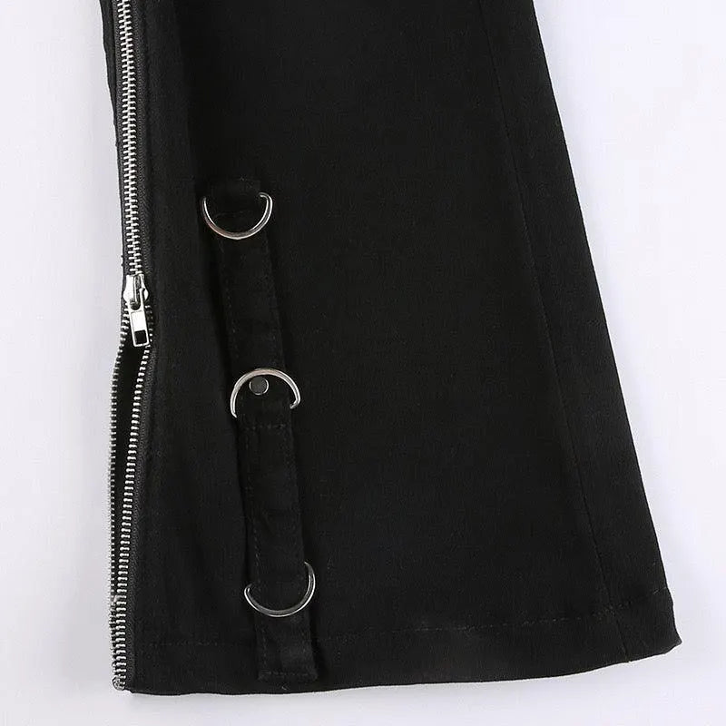 Dark Street Lolita Low Rise Pants