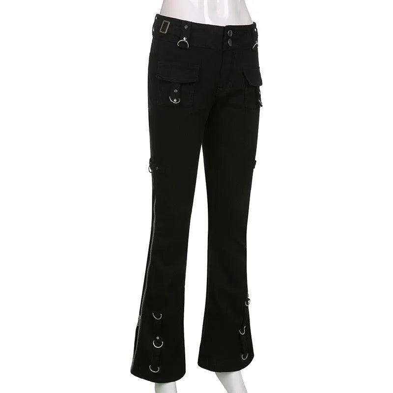 Dark Street Lolita Low Rise Pants