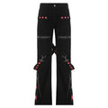 Noir Life As A Star Flared Pants