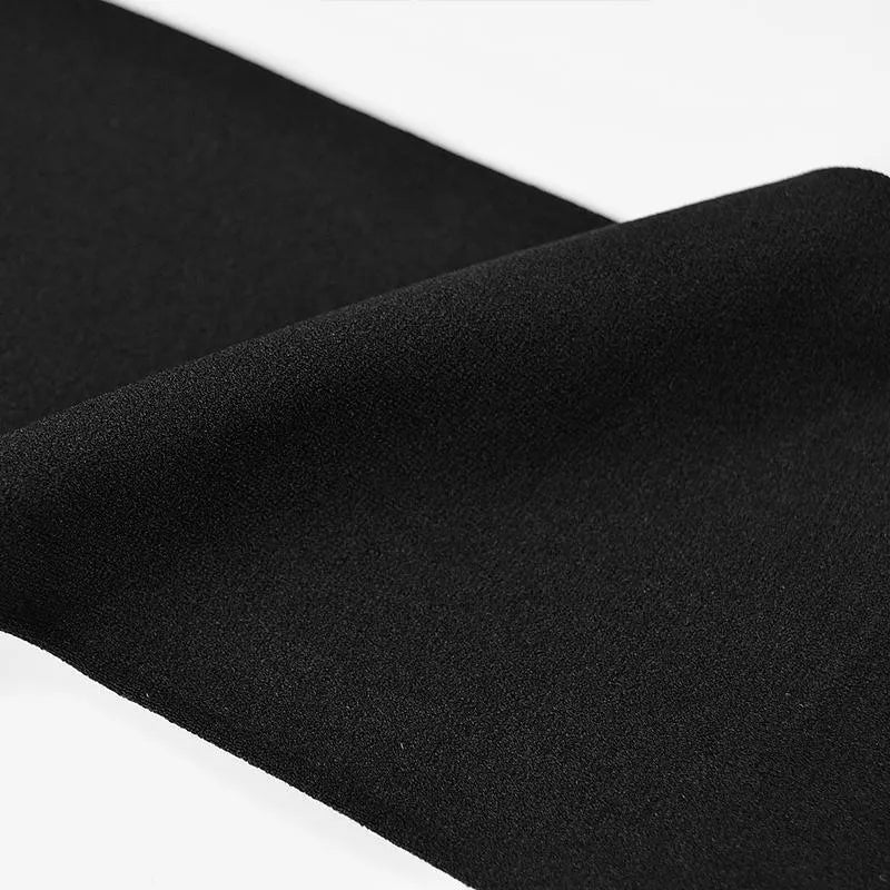 Black Winter Thick JK Thigh Stockings