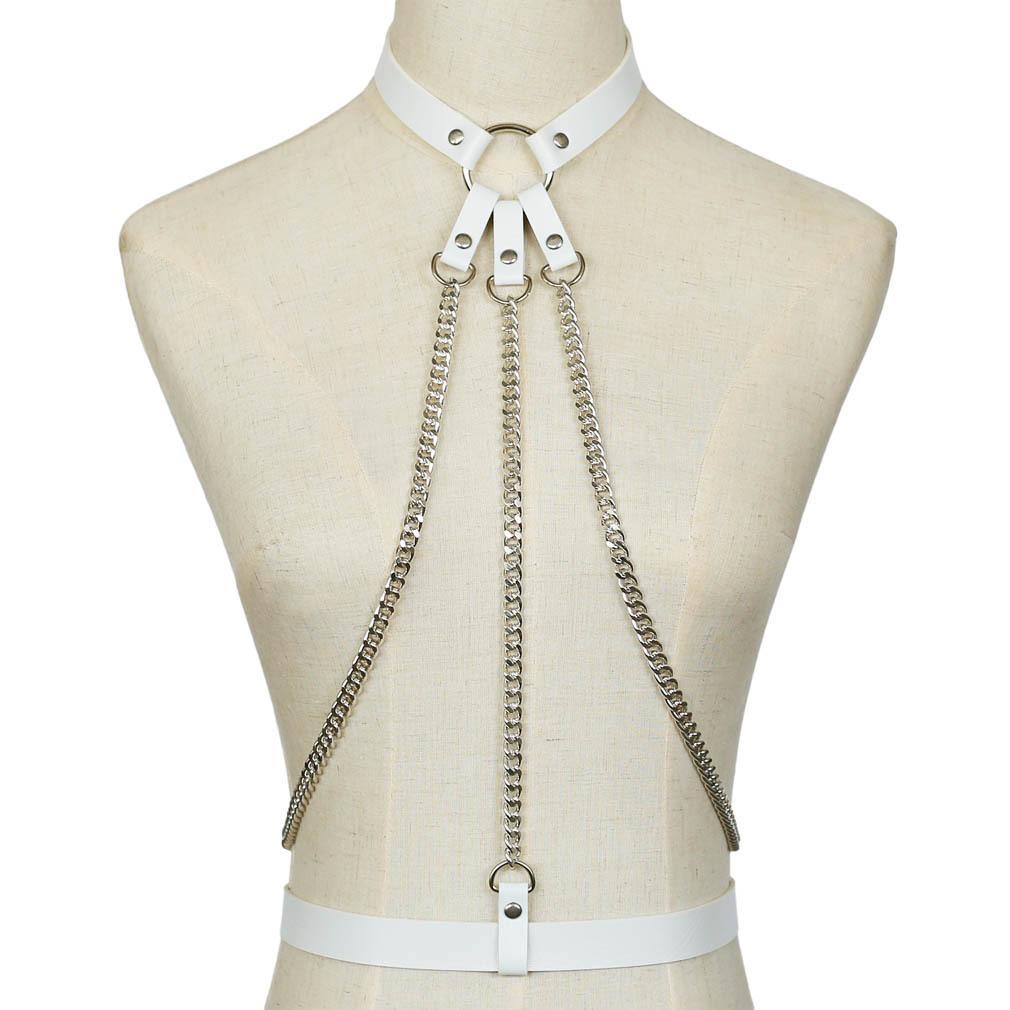 Leather Choker Belt
