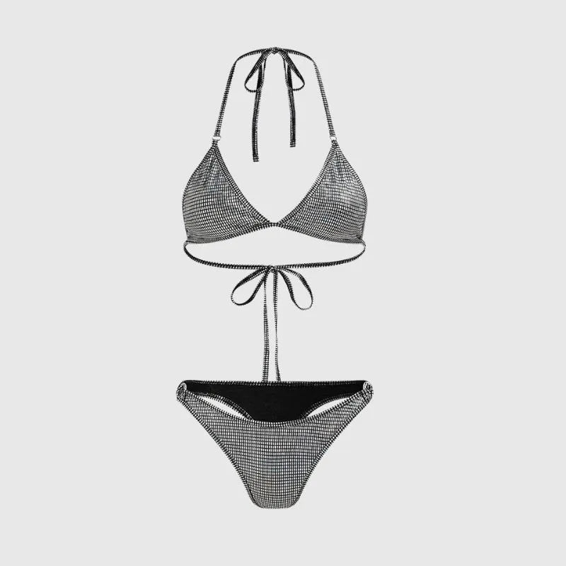 Laser-cut Separates Bikini Set
