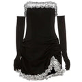 Tube Top Ruffle Dress