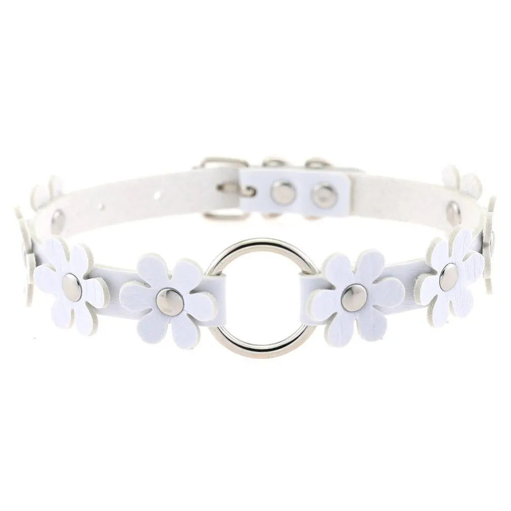 Flowers O-Style Choker