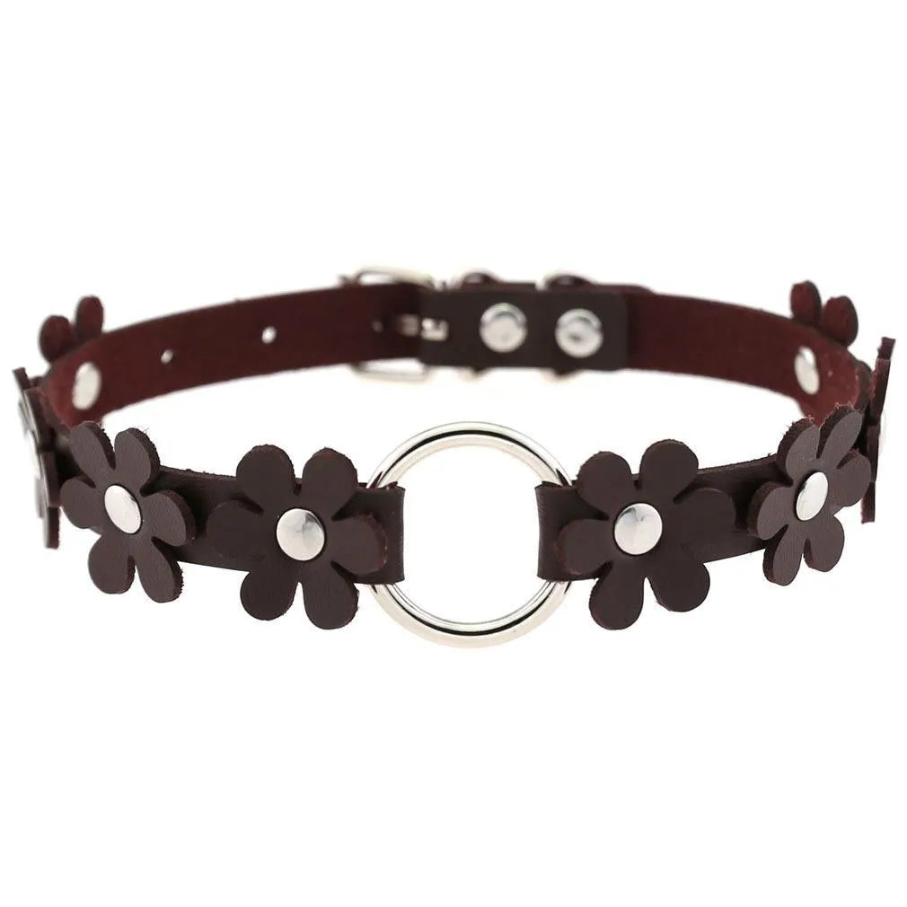 Flowers O-Style Choker