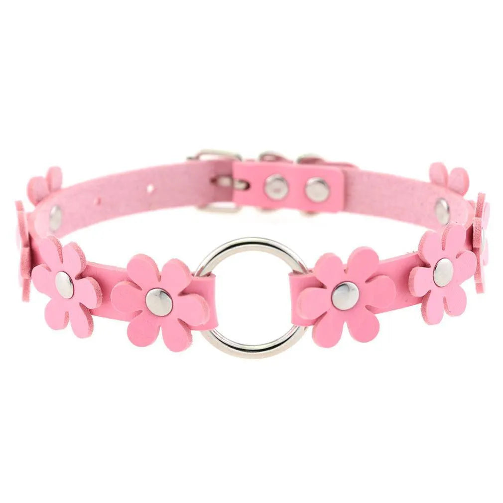 Flowers O-Style Choker