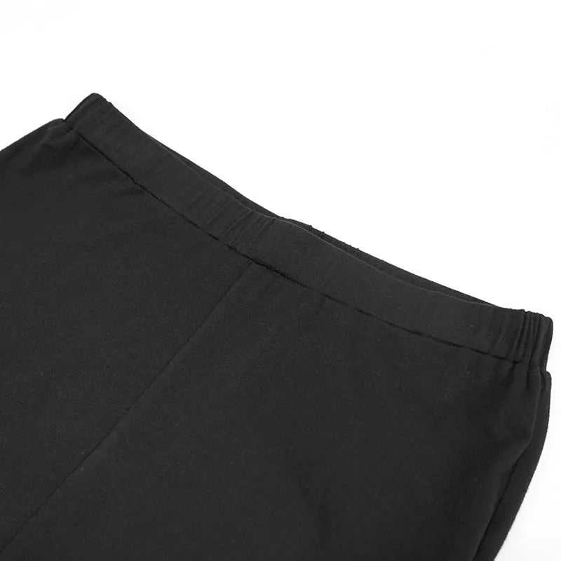 Lord Of Darkness Lace Flared Pants