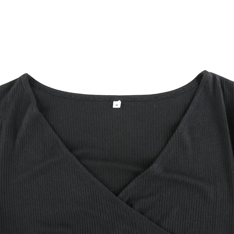 Dark Sanctuary Ruffled Dress