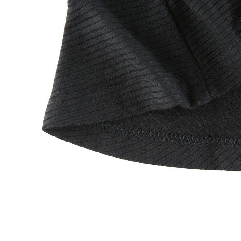 Dark Sanctuary Ruffled Dress