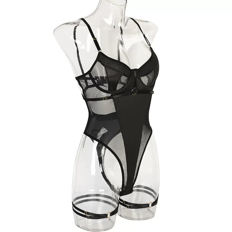 Give Me Your Love Mesh Bodysuit