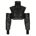 High Neck Hottie Short Cotton Jacket