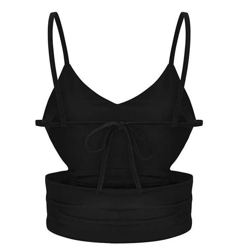 "Pansy" Tied Up Crop Top