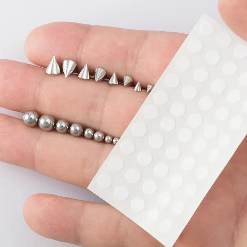 Fake Piercing Nose Lip  Eye Ball/Cone Studs Set