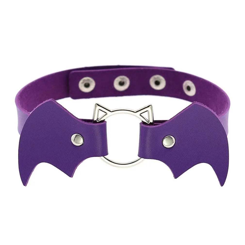 Devil Bat Wings Choker