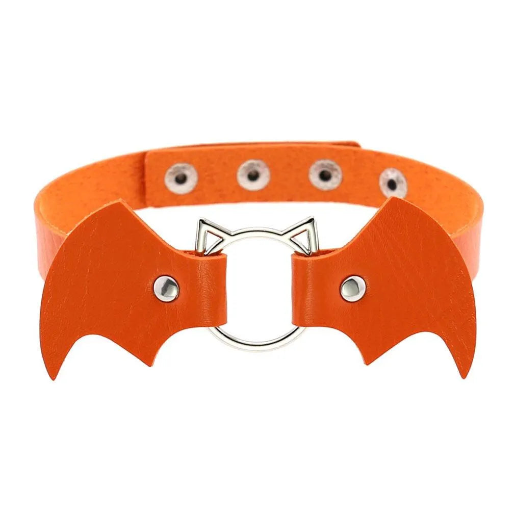 Devil Bat Wings Choker