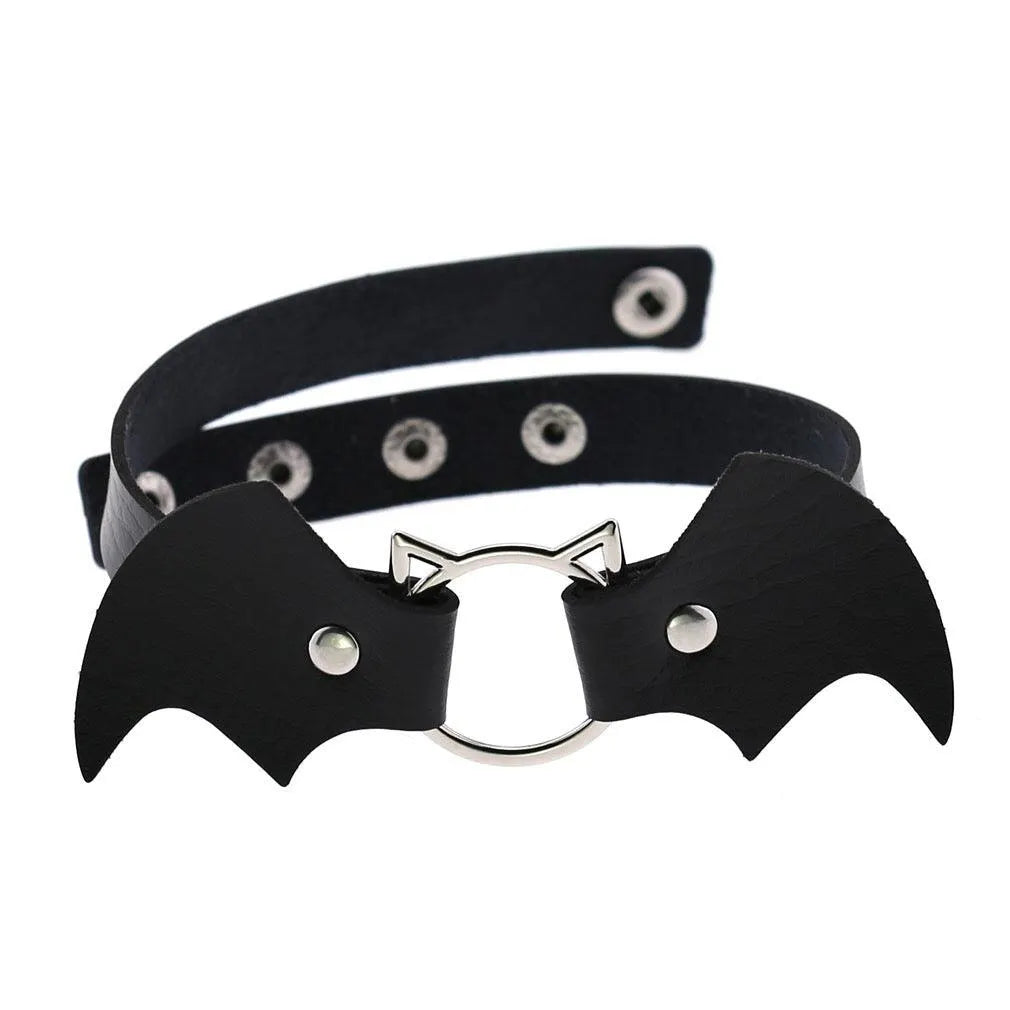 Devil Bat Wings Choker