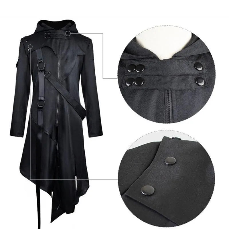 Irregular Ribbons Cool Long Jacket