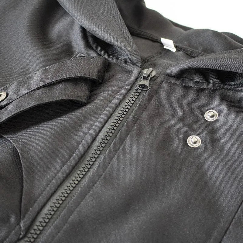 Irregular Ribbons Cool Long Jacket