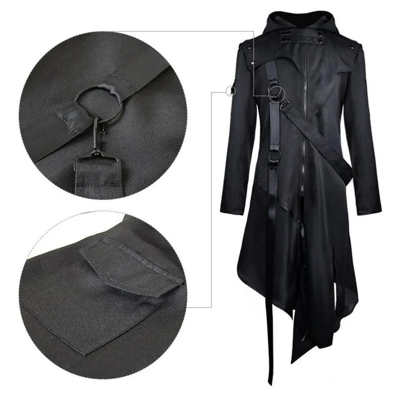 Irregular Ribbons Cool Long Jacket