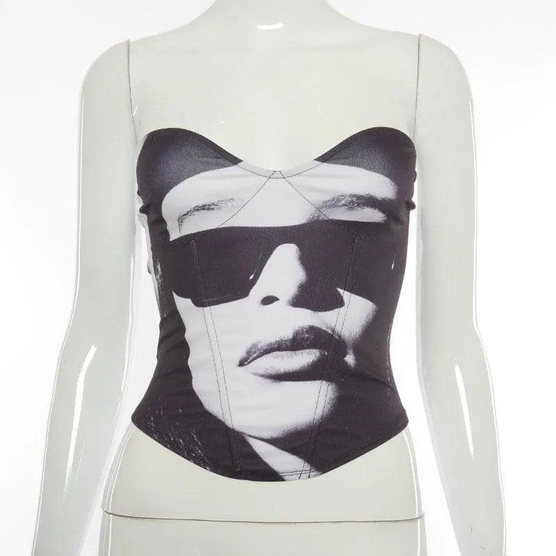 Video Girl Corset Top