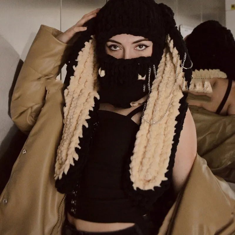 I Mean Us Devil Ski Mask Hat