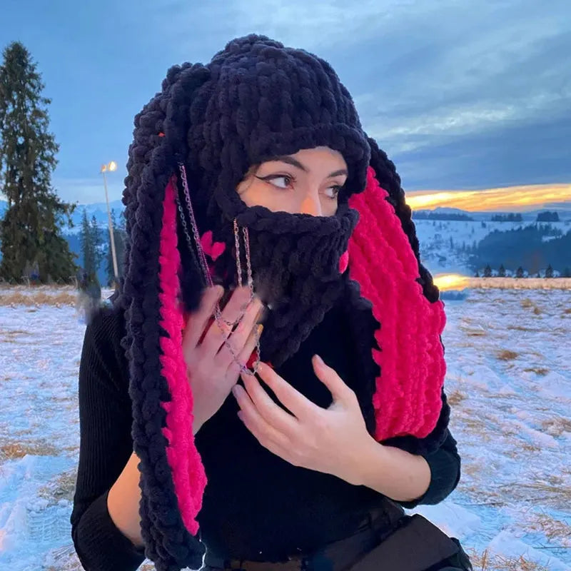 I Mean Us Devil Ski Mask Hat