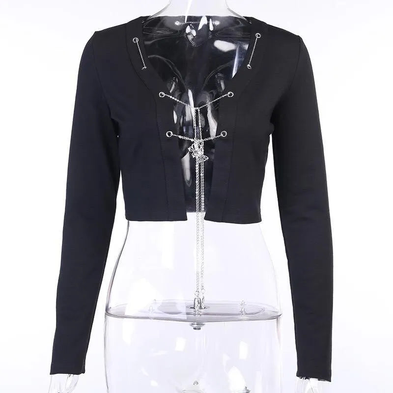 Butterfly Chain Cardigan