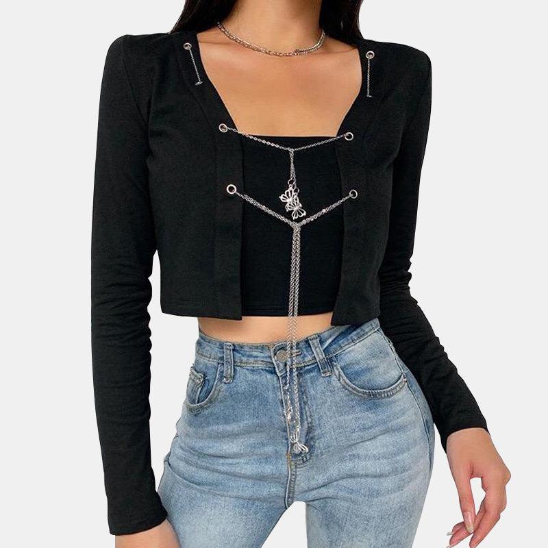 Butterfly Chain Cardigan