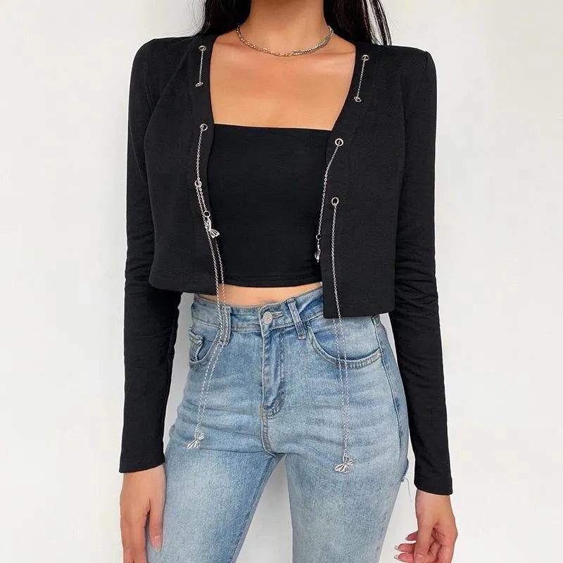 Butterfly Chain Cardigan